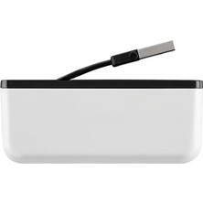 4 Usb-A Girişli Hub, USB 2.0, Seyahat Boy, Siyah