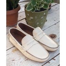 Bags Shoes Bagsshoes 15009 Erkek Hakiki Deri Loafer Günlük Ayakkabı