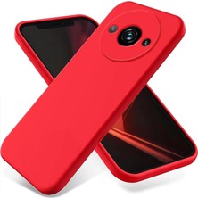 Xiaomi Redmi A3 4g Kılıf First Silikon - Kırmızı
