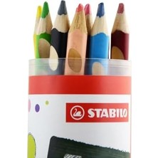 Easycolors - Ergonomik Kuru Boya Kalemi - 12 Renkli Tüp - Sol
