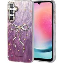 Samsung Galaxy A24 4g Kılıf Blade Aynalı Desenli Kapak - Desen 1