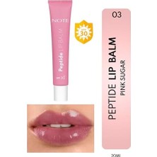 Peptide Lip Balm Spf 30 Nemlendirici ve Parlatıcı Renkli Dudak Balmı - 03 Pink Sugar - Pembe