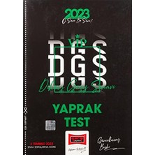 Yayınları 2023 Dgs Yaprak Test