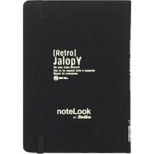 Notelook Scrikss Tekstil Kapak Çizgili Defter A6 Beyaz