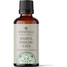 Bamya Tohumu Yağı 30 ml Soğuk SIKIM%100 Saf ve Doğal (Okra Seed Oil)