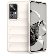 Xiaomi Mi 12T Pro Kılıf Optimum Silikon - Krem