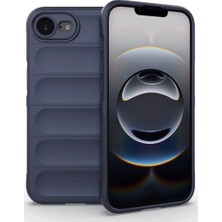 Apple Iphone 16E Kılıf Optimum Silikon - Lacivert
