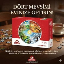 Dört Mevsim Çarkı 570 Parça Round Puzzle