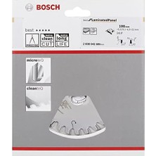 Vorritzblatt Konik, Laminated Için En Iyisi Panel, 100 x 22 Mm, Diş Sayısı 24, 1 Adet, 2608642606