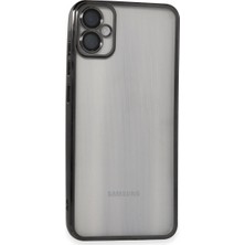 Samsung Galaxy A05 Kılıf Razer Lensli Silikon - Siyah