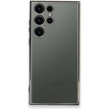 Samsung Galaxy S23 Ultra Kılıf Razer Lensli Silikon - Gold