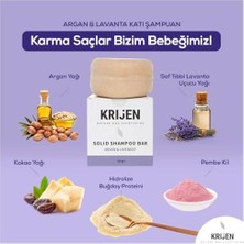 Krijen Argan & Lavanta Katı Şampuan 100GR