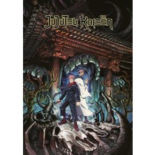 Jujutsu Kaisen Çizgili Defter