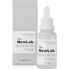 The Newlab. Yaşlanma, Kaz Ayakları & Kırışıklık Karşıtı Peptit Yüz Serumu 30 ml (10% Argireline Peptide)