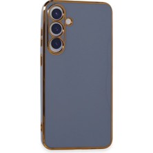 Samsung Galaxy S24 Kılıf Volet Silikon - Mavi