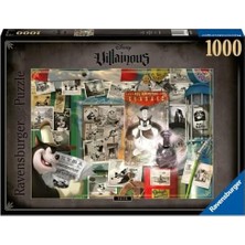 168873 1000 Parçalı Puzzle Villains: Pete, Renkli