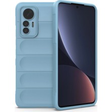 Xiaomi Mi 12 Lite Kılıf Optimum Silikon - Sky Blue
