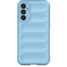 Samsung Galaxy A15 4g Kılıf Optimum Silikon - Sky Blue