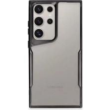 Samsung Galaxy S23 Ultra Kılıf Boyi Silikon Kapak - Siyah