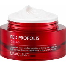 Maxclınıc Kırmızı Propolis ve Ginseng Içeren Nemlendirici Antioksidan Krem Red Propolis Cream