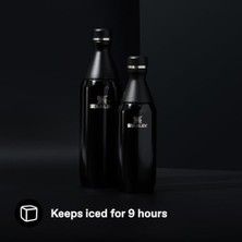 All Day Slim Soğuk Su Şişesi Termosu, 0.35 Litre, Siyah