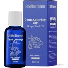 Shiffa Üzüm Çekirdeği Yağı 50 ml | Soğuk Sıkım Bitkisel Yağ | Cilt Bakımı, Saç ve Dudak Nemlendirme, Antioksidan Desteği, Proantosiyanidin ve E Vitamini Kaynağı