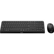SPT6407 Bluetooth Kablosuz Türkçe Q Klavye Mouse Seti Siyah