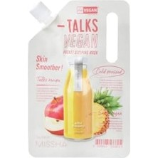 Talks Vegan Pürüzsüz Görünüm Veren Vegan Uyku Maskesi, 10G