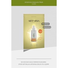 Hassas Ciltler Için Artemisia Özü Içeren Nemlendirici Yaprak Maske Artemisia Ampoule Mask