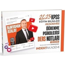 2025 Kpss Eğitim Bilimleri Öğrenme Psikolojisi Video Ders Notları