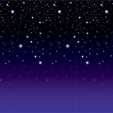 1er Pack Starry Nıght Arka Plan, 4-Feet 30-Feet
