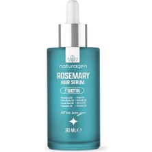 Naturagen Hair Serum Biberiye Saç Serumu 30 ml | Yıpranmış Saçlar | Biotin + 7 Farklı Yağ Kompleksi