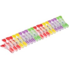 New-Max Elite Lale Desenli Silikon Mandal, Şeffaf, 30 Adet
