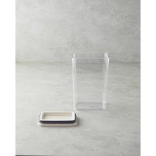 Colessa Plastik Saklama Kabı, 700 Ml, Krem