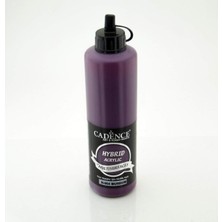 Cadence Hybrid Multisurface Akrilik Boya 500 Ml. H-064 Mürdüm