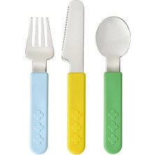Smaska Çok Renkli Bebek Çatal Bıçak Seti - 10596938 | Ikea