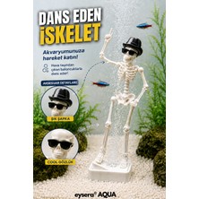Eysera ® Aqua Dans Eden Iskelet Akvaryum Dekoru – Hava Motoru ile Uyumlu