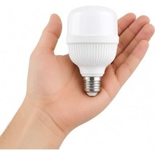 17W LED Jumbo Ampul 3000K Sarı Işık 1750 Lümen 112W Eşdeğer E27 Duylu 70X109 mm Yüksek Güçlü Tasarruflu Ampul