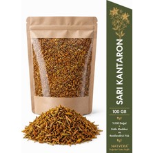 Natvera Sarı Kantaron 100 G – Kurutulmuş Sarı Kantaron Otu – Doğal Bitkisel Ürün – Katkısız