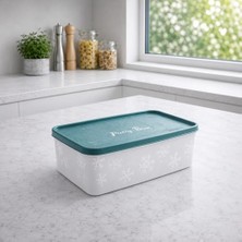 Derin Dondurucu Saklama Kabı 2 Litre No Frost Saklama Kabı Alaska Derin Dondurucu Saklama Kabı Turkuaz