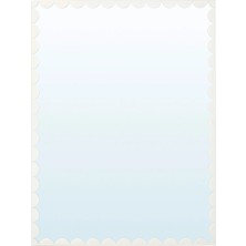 IKEA Rundoxel Beyaz 30X40 cm Duvar Aynası