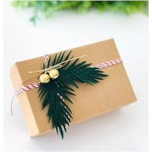 Keçe Süs, Çam Yaprağı 10X5 cm 3 Adet Yeşil