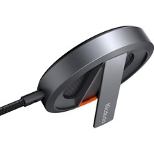 CH-5500 15W Magsafe Şarj Cihazi ve Standi, Siyah