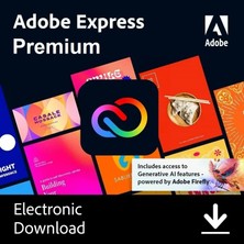 Adobe Express Premium (Win/MAC/İOS/And) - 12 Aylık Resmi Abonelik Kodu