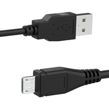 Hauzık Şarj Kablosu Mikro USB Kablosu Ps4 Kumandası, 4, Ps4 Pro, Ps4 Slim, Dualshock 4 Kablosuz Sap
