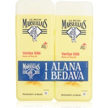 Le Petit Marseillais Vanilya Sütü Duş Jeli 400 ml x 2 Adet