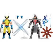 Hasbro Marvel Legends Series Gamerverse Wolverine Vs Marvel's Silver Samurai Ikili Aksiyon Figür Set