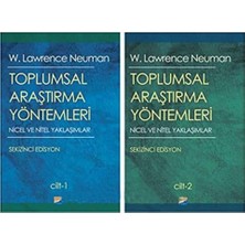 Siyasal Kitabevi Toplumsal Araştırma Yöntemleri ( 2 Cilt Takım): Nicel ve Nitel Yaklaşımlar