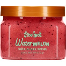 Tree Hut Karpuz Shea Şeker Fırçası, 510,3 G, Ultra Nemlendirici ve Peeling Fırçası, Vücut Bakımı Bes