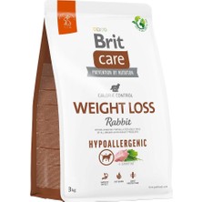 Brit Care Weight Loss, Kilo Problemi Olan Yetişkin Köpekler Için, Hipoalerjenik, Tavşan Etli Kuru Ma